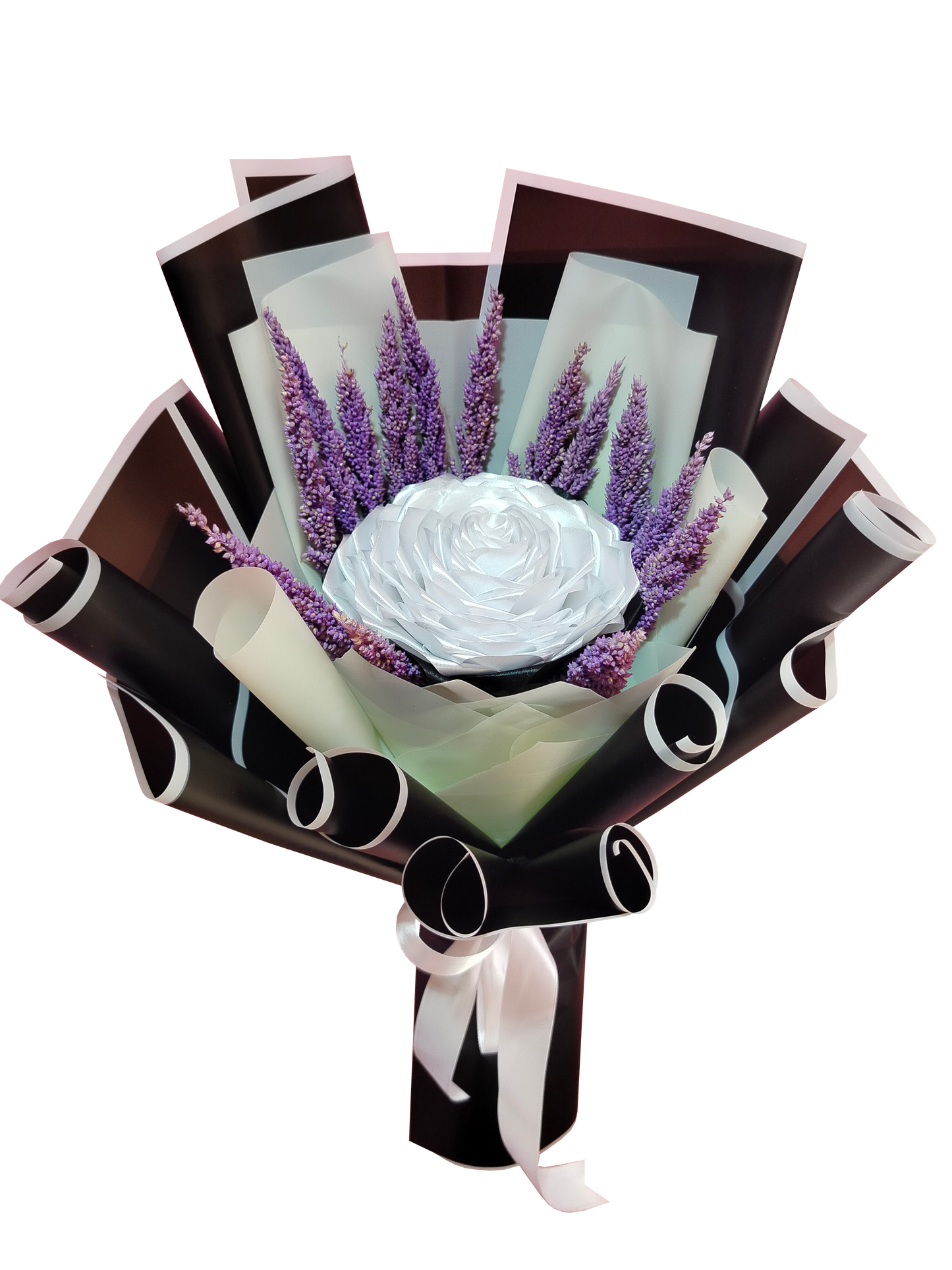 DIY Satin Rose Design #1