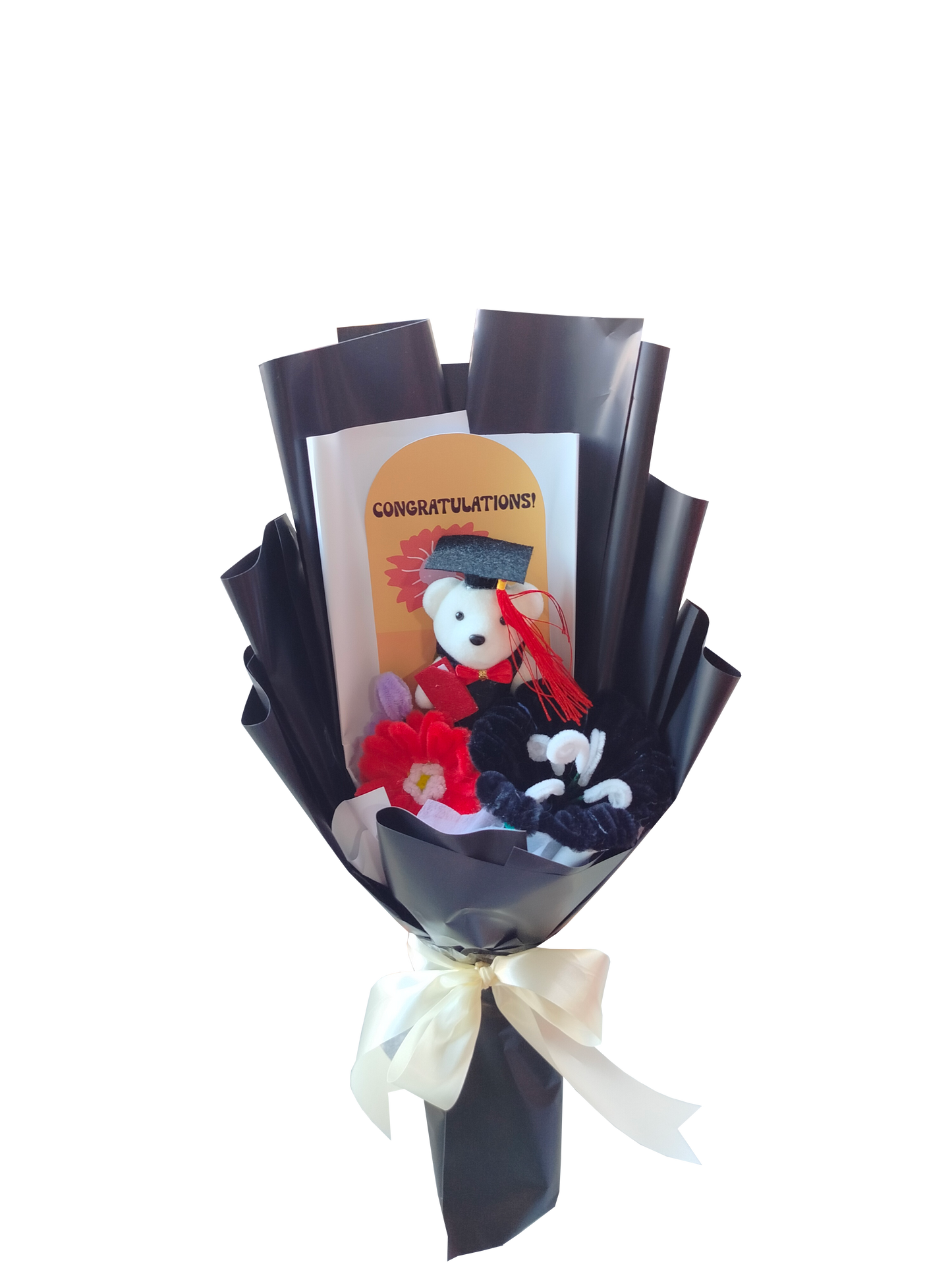 Fuzzy Wire Bouquet Design #6