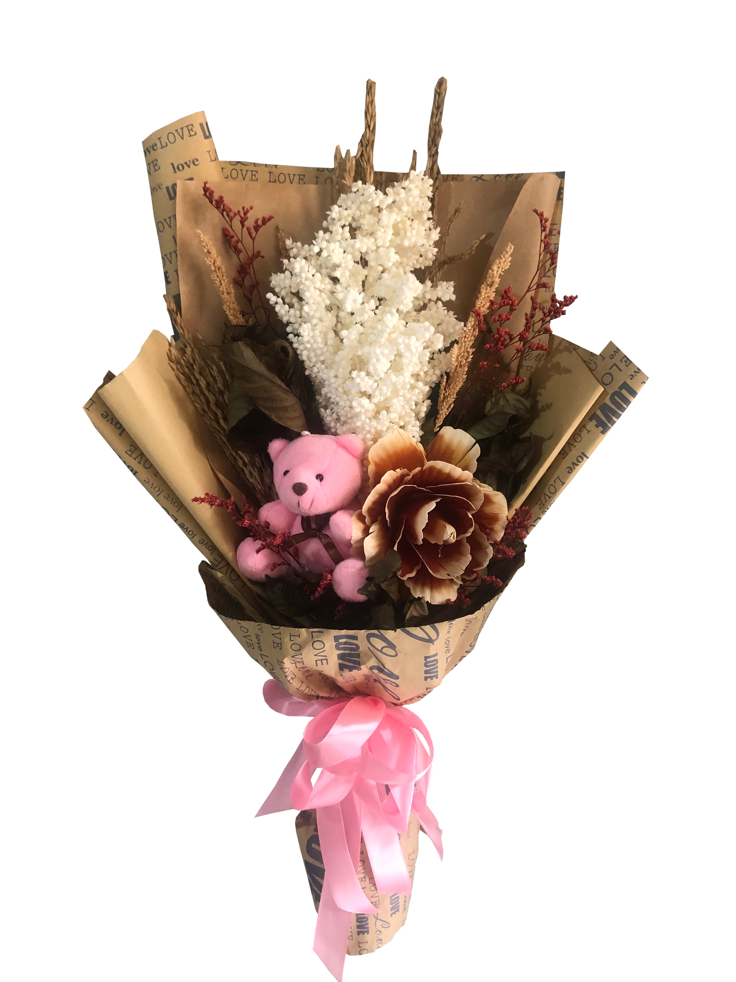 Dried Flower Arrangement Design #17