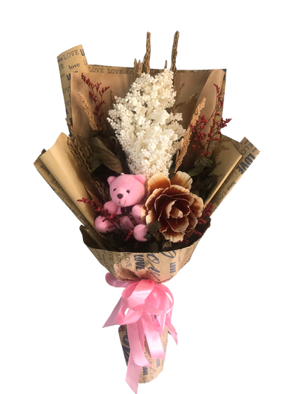 Dried Flower Arrangement Design #17