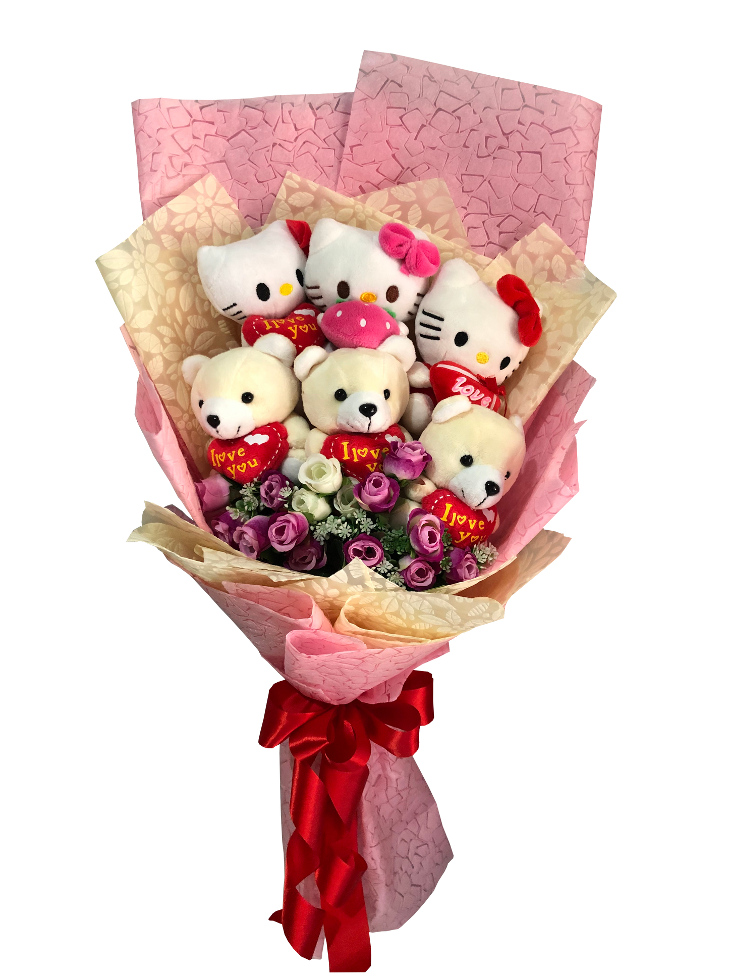 Hello Kitty & Bear Bouquet