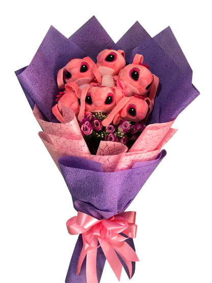 Pink Stitch Bouquet